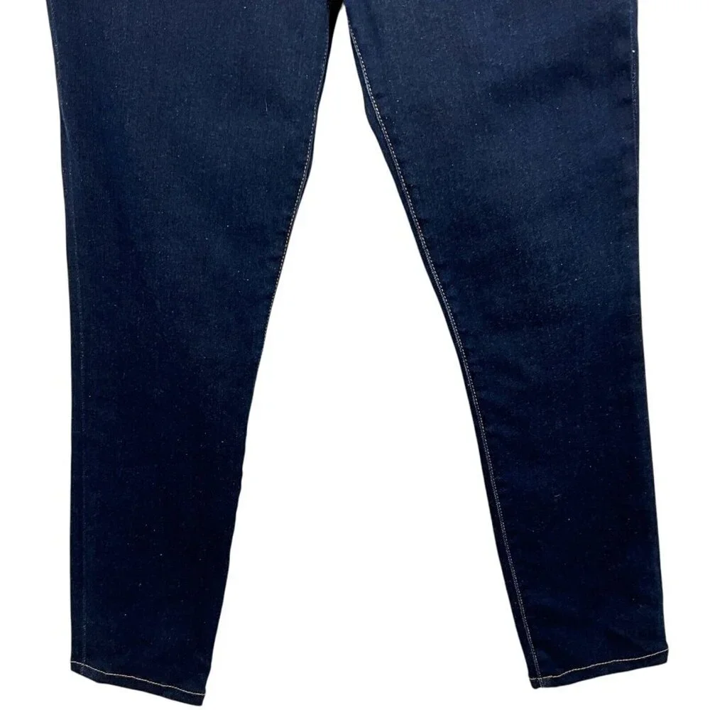 Frame Ali High Rise Cigarette Jeans Grove Street Size 30 Dark Wash Skinny Ankle - Picture 3 of 8